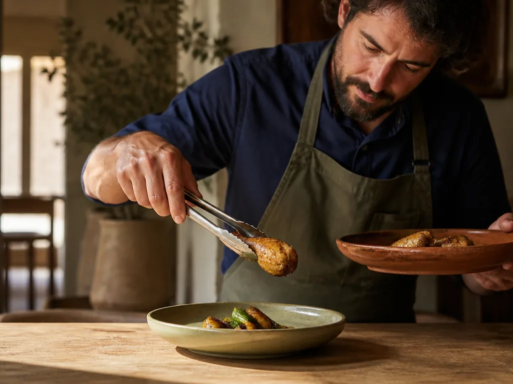 Pilons de poulet dorés et croustillants cuits au four sur une plaque